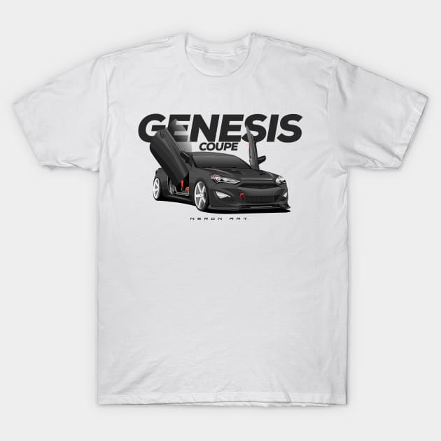 Hyundai genesis coupe T-Shirt by Neron Art